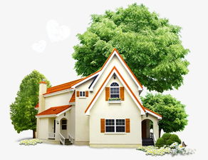 歐式房子素材圖片免費下載 千庫網高清裝飾圖案PSD資源推薦